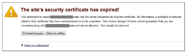 SSL certificate